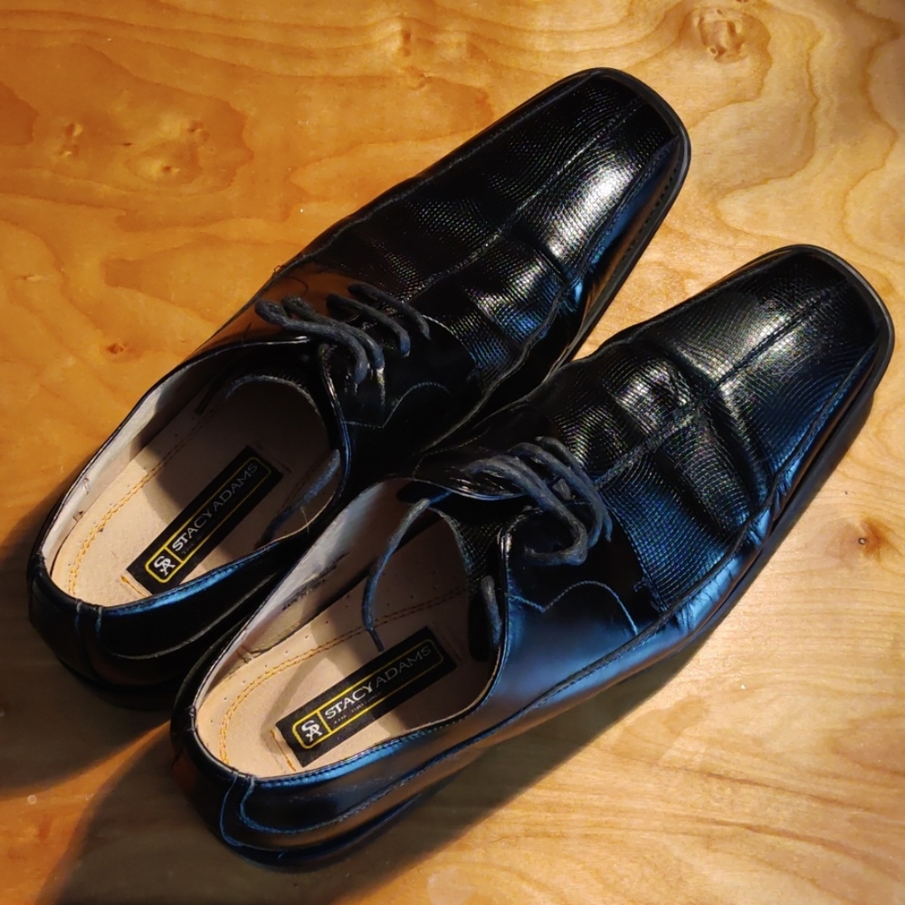 Stacy Adams Men's Black Dress Shoes